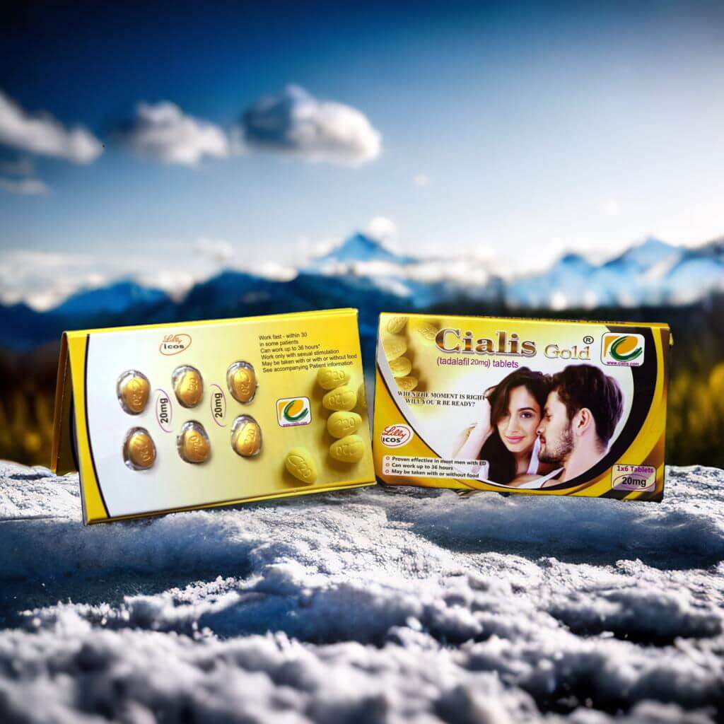 Buy Gold 20mg - Premium Wellness Support - Pack of 6 Tablets