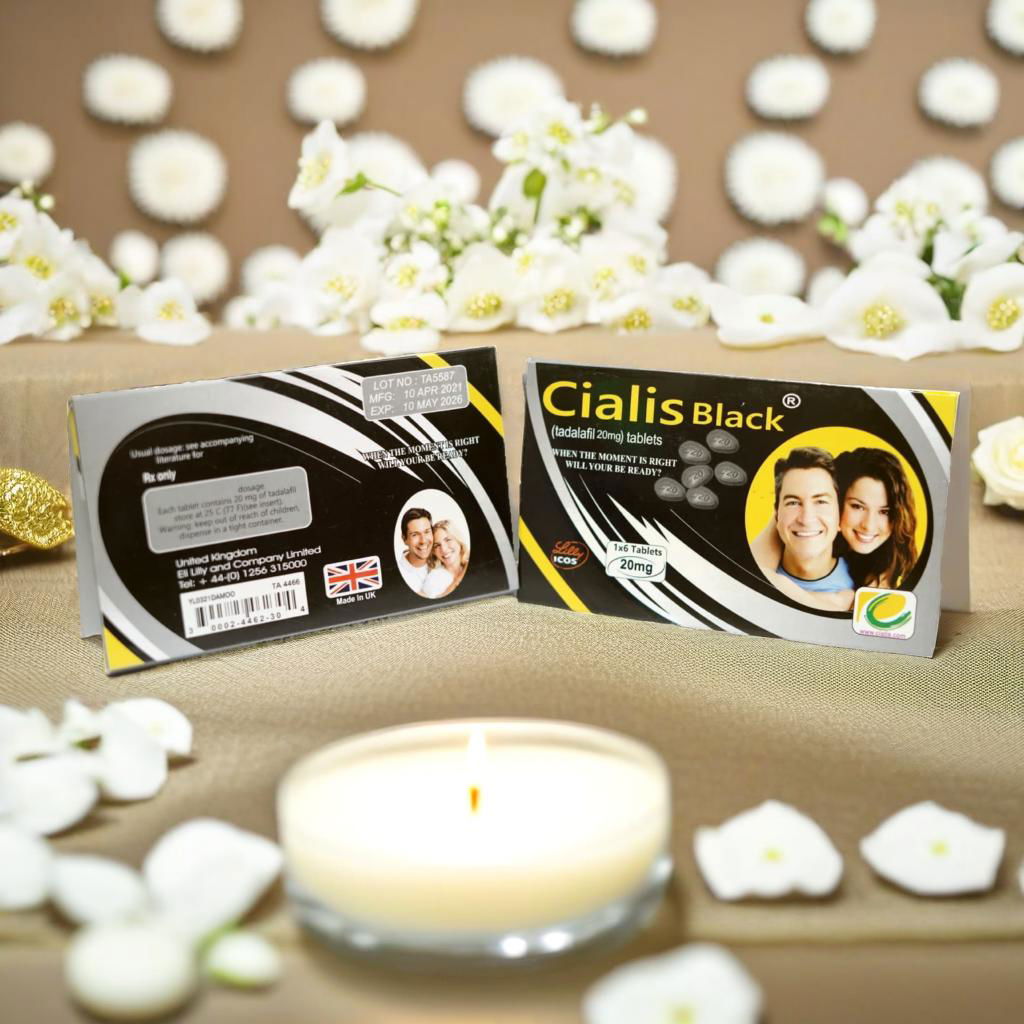 Ci@lis 20 Black 20mg - 06 Tablets Pack