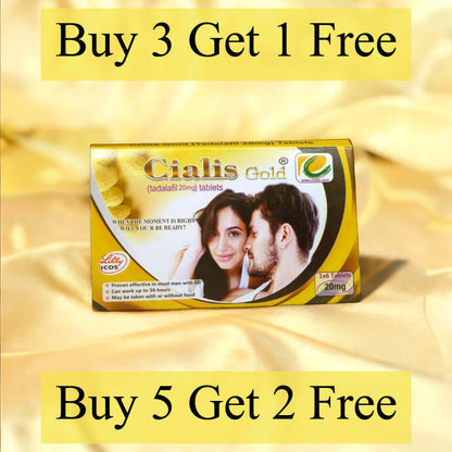 Buy Gold 20mg - Premium Wellness Support - Pack of 6 Tablets