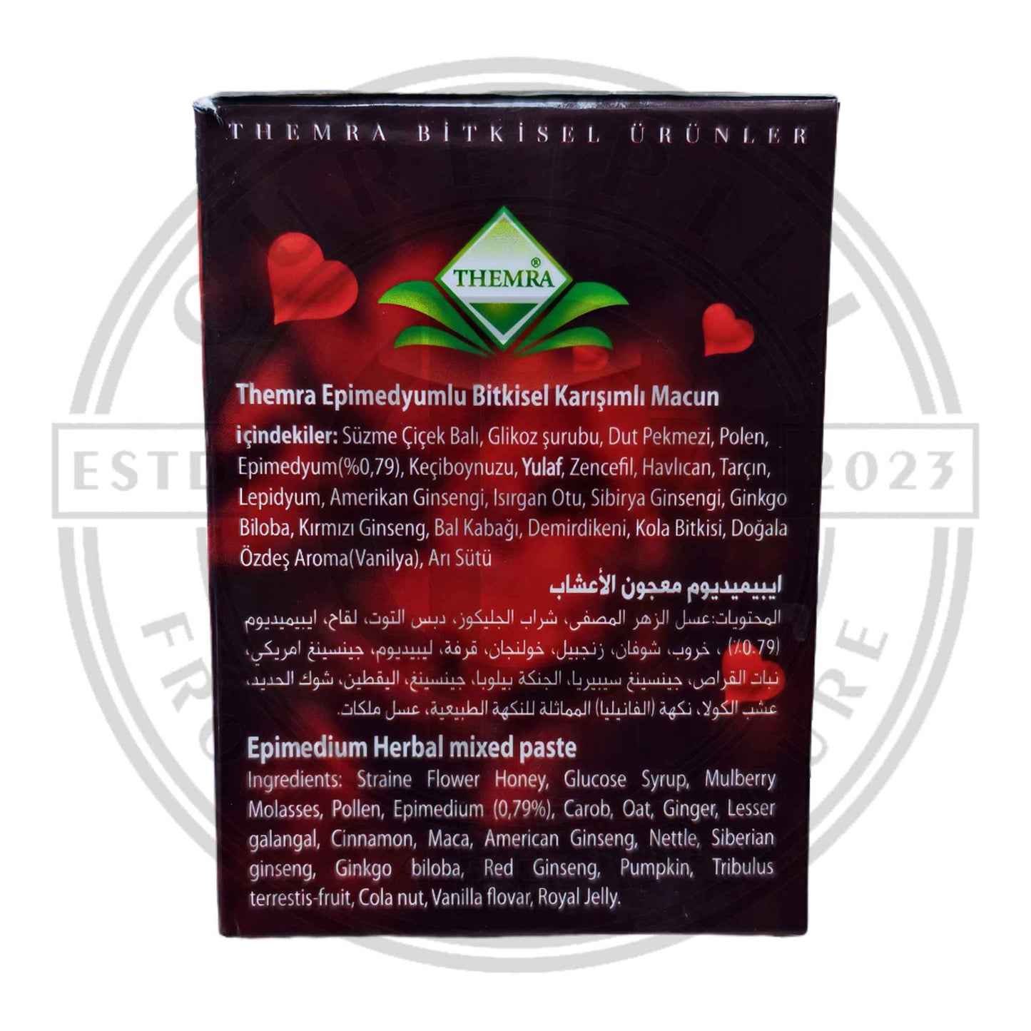 Themra Epimedium Macun - Turkish Herbal Paste (Energy & Vitality Booster 240g Jar)