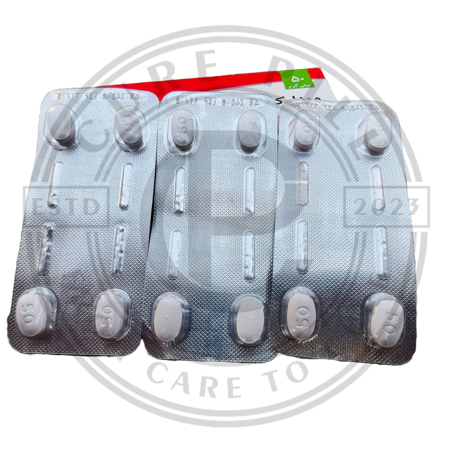 Vizaract 50mg (Silden@fil 50) Iranian Imported Tablets by Actoverco | 12 Tablets Pack Vi@gr@ Alternative