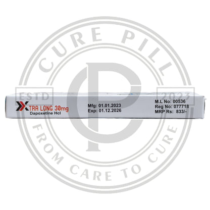 Xtra L0ng 30mg D@p0xe-tine HCL Tablets - 10 Tablets in a Pack.