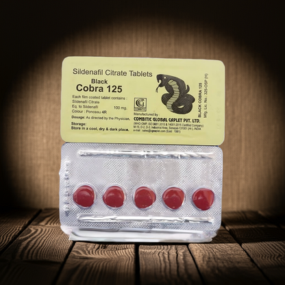 Cobr@ 125 by Combitic Global Caplet Pvt Ltd - 5 Tabs Pack